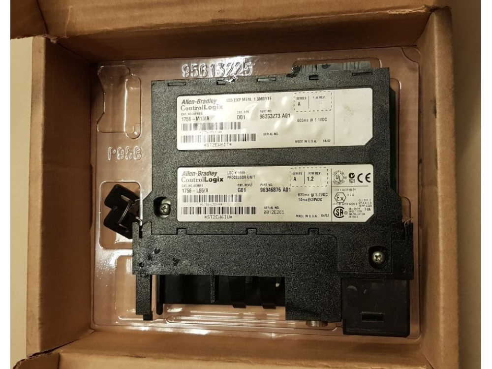 ALLEN BRADLEY 1756-M13/A Memory Expansion W/Processor Unit 1756-L55/A #BD7809# 1756-M13/A | Allen-Bradley - Зображення 1