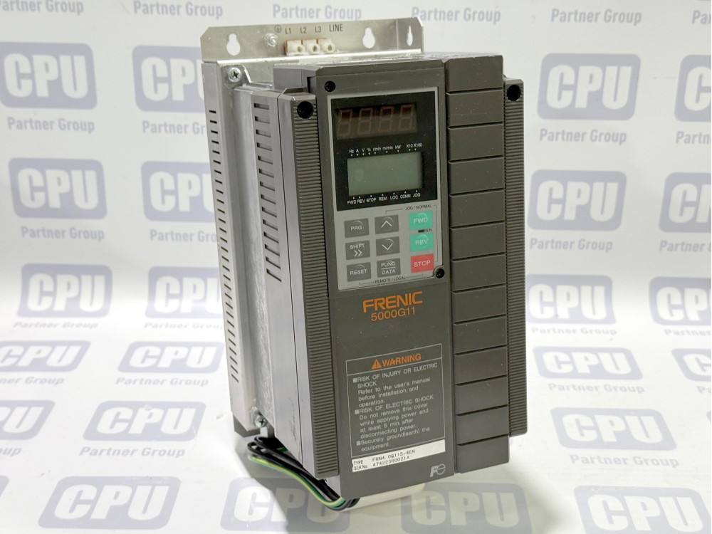 Fuji Electric FRENIC 5000G11 FRN4.0G11S-4EN Frequency Converter, 3-Phase, 380-460V, 4.0 kW #ZV/Sk/2# FRN4.0G11S-4EN | Fuji Electric - Зображення 1