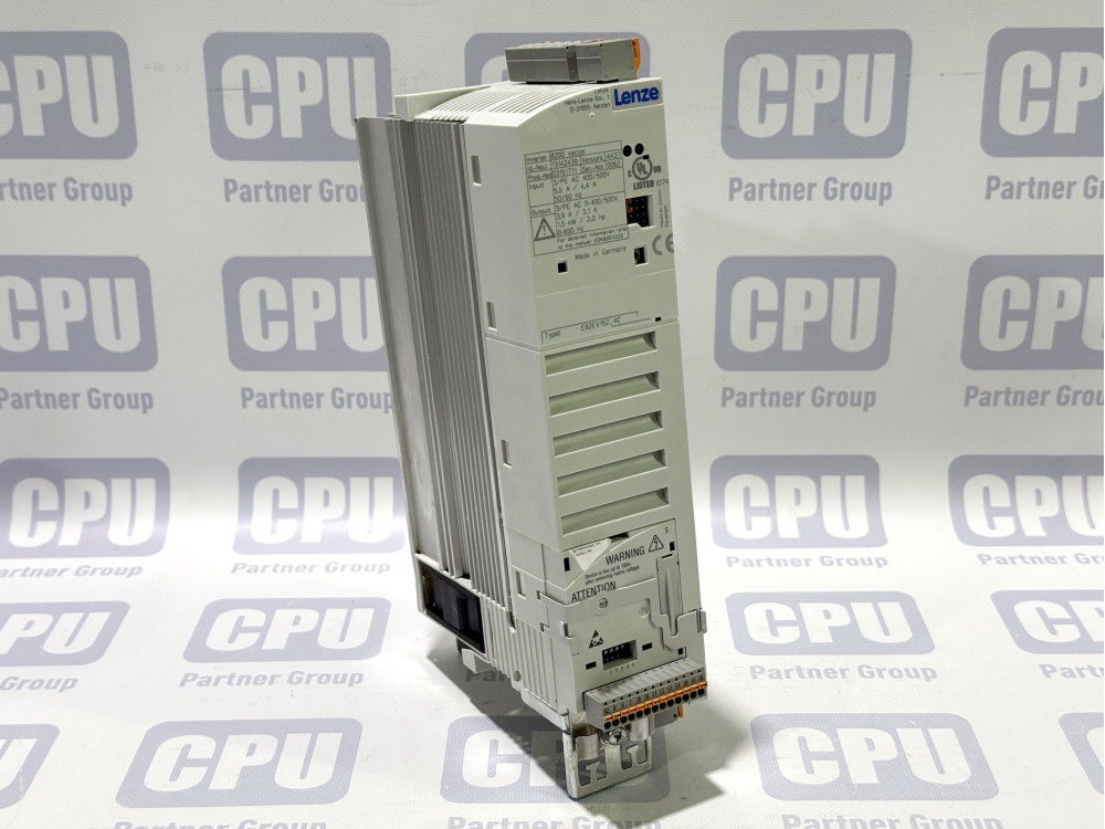 Lenze 8200 Vector E82EV152_4C Frequency Inverter 1.5 KW 1 PCS E82EV152_4C | Lenze - Зображення 1