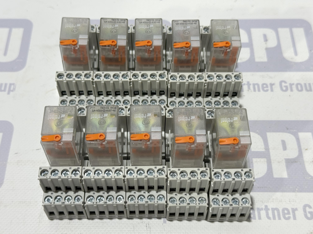 Промежуточное реле Relpol R4-2014-23-5024-WTL 24V AC с розеткой GZT4 R4-2014-23-5024-WTL | Relpol - Изображение 1