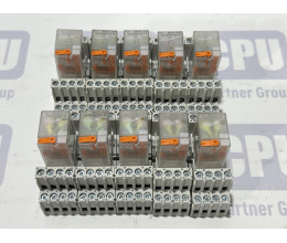 Проміжне реле Relpol R4-2014-23-5024-WTL 24V AC з розеткою GZT4