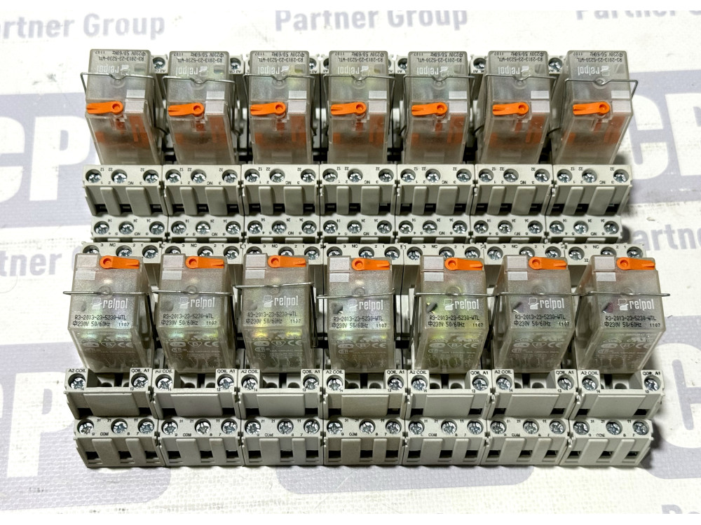 Электромагнитное реле Relpol R3-2013-23-5230-WTL с колодкой GZT3 (230V AC, 10A) R3-2013-23-5230-WTL | Relpol - Изображение 1