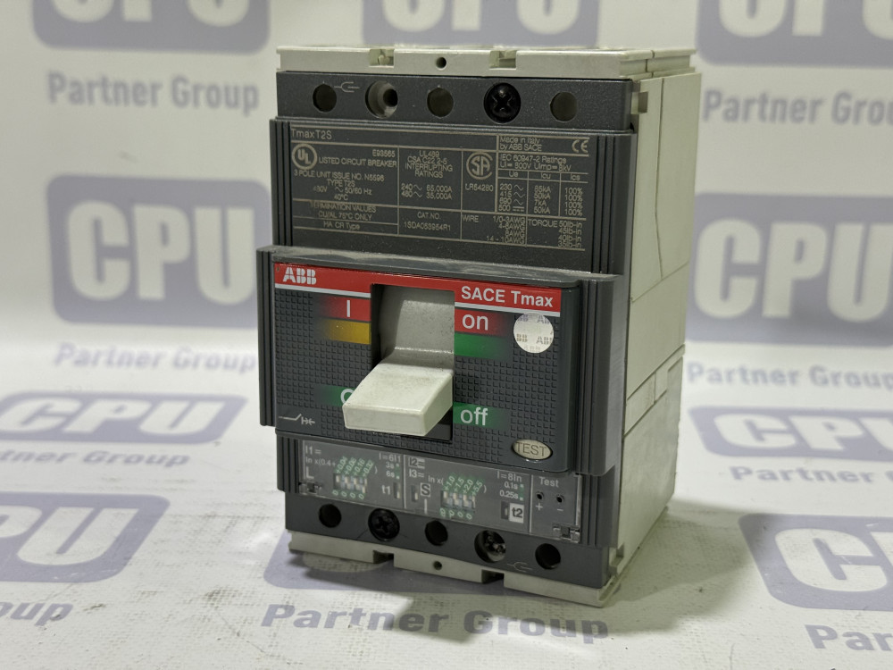 Автоматический выключатель ABB SACE Tmax T2S 160 PR221DS 60A 3P SACE Tmax T2S | ABB - Изображение 1