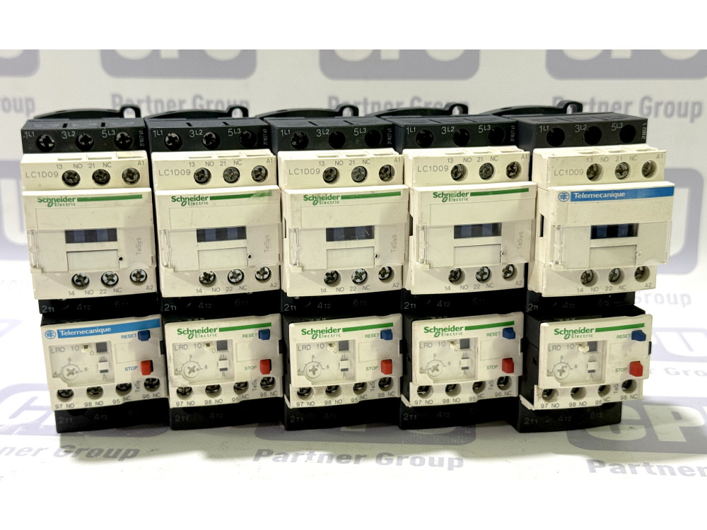 Контактор Schneider Electric TeSys LC1D09 з тепловим реле LRD 10 (4-6А) LC1D09 | Schneider Electric - Зображення 1
