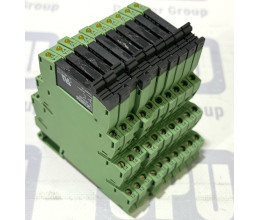 Релейный модуль Phoenix Contact PLC-BSC-24DC/21 (2966016) с реле OPT-24DC/24DC/2 (2966595)