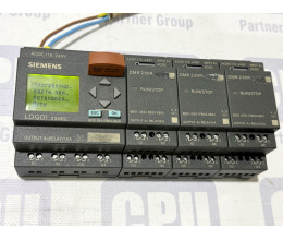 Логічний модуль Siemens LOGO! 230RC 6ED1052-1FB00-0BA6 з модулями розширення DM8 230R 6ED1055-1FB00-0BA1