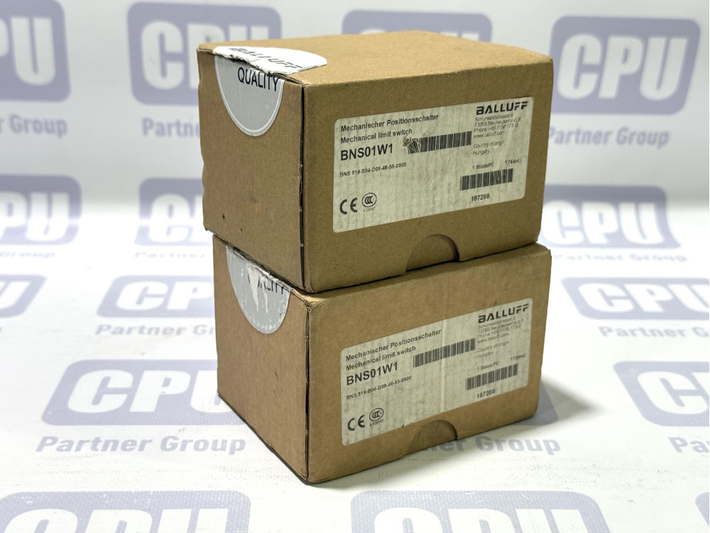BALLUFF BNS 819-B04-D08-46-55-0800 BNS01W1 MULTIPLE LIMIT SWITCH BNS 819-B04-D08-46-55-0800 | BALLUFF - Зображення 1