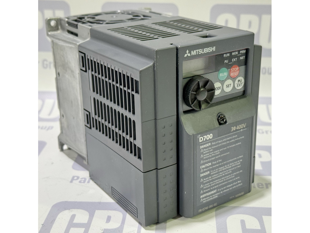 Mitsubishi Electric FR-D740-080-EC (3.7 кВт) перетворювач частоти FR-D740-080-EC | Mitsubishi - Зображення 1
