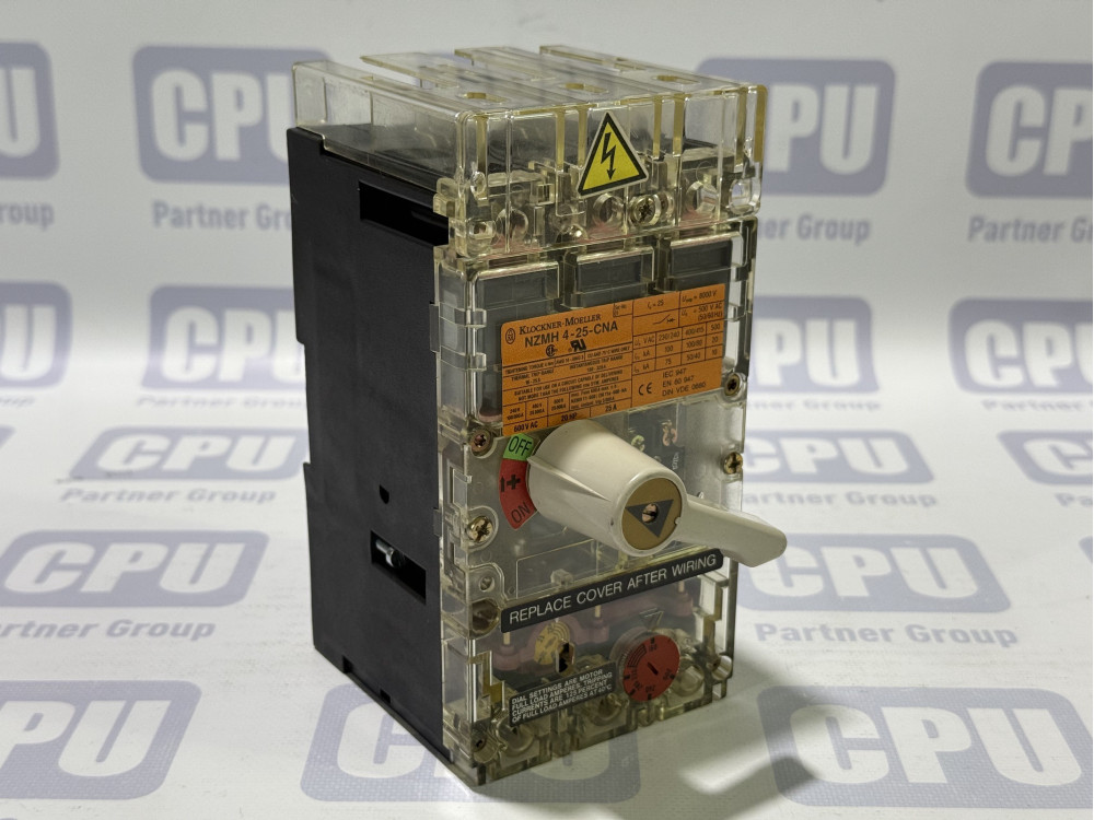 Klockner-Moeller NZMH 4-25-CNA Motor Disconnect Switch 1 pcs NZMH 4-25-CNA | Moeller and EATON - Зображення 1