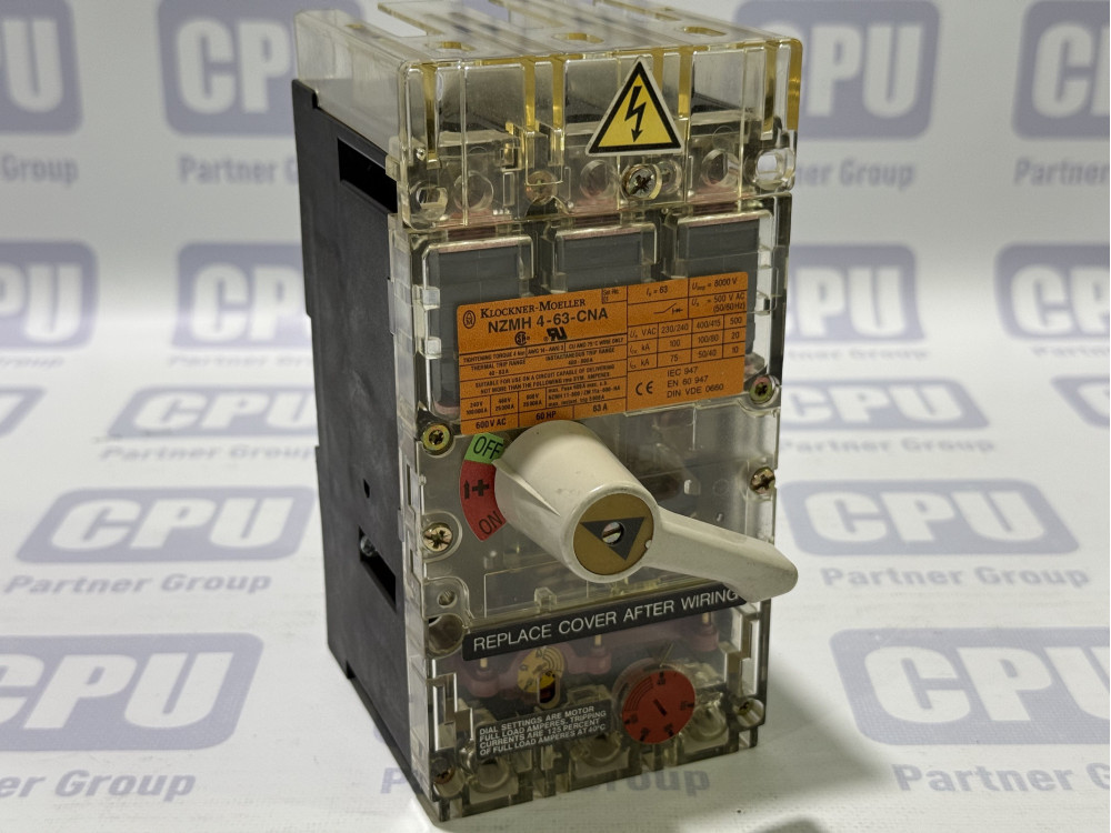 NZMH 4-63-CNA | Moeller and EATON - Зображення 1