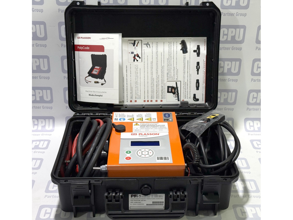 PFS Plasson PolyCode 180 RX1 Electrofusion Control Box PolyCode 180 RX1 | PFS - Зображення 1