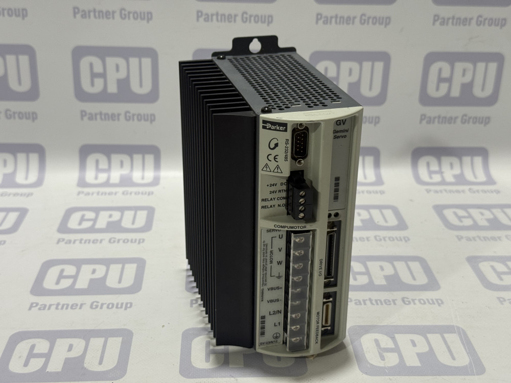 Parker GV-U6ENK-13153 Gemini GV Series AC Сервопривід GV-U6 ENK-13153 CP*GV-U6E-NK-13153 | Parker - Зображення 1