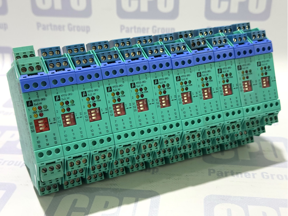 Pepperl+Fuchs KFD2-SR2-Ex2.W Switch Amplifier KFD2-SR2-Ex2W | Pepperl+Fuchs - Зображення 1