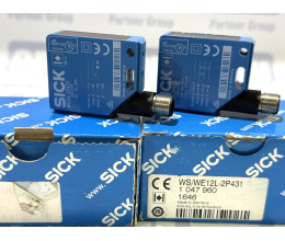 Sick WE12L-2P431 + WS12L-2D431 Photoelectric Sensors Sick WE12L-2P431 + WS12L-2D431 Photoelectric Sensors