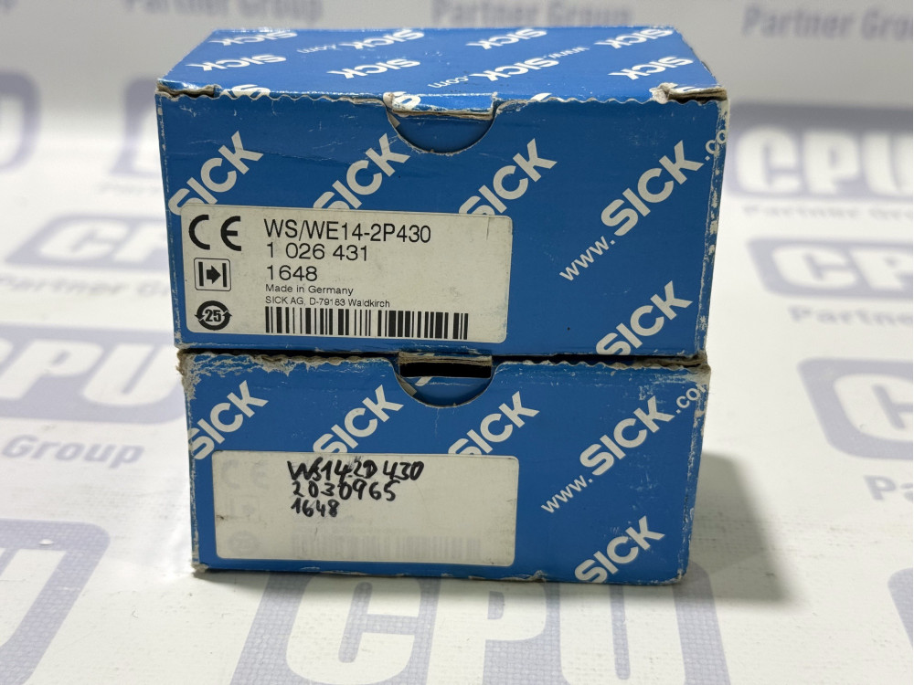 Sick WS/WE14-2P430 Photoelectric Sensors WS/WE14-2P430 | Sick - Зображення 1