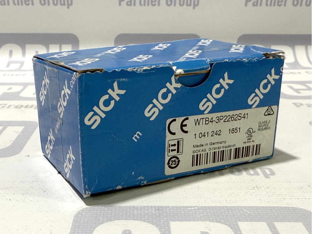 Sick WTB4-3P2262S41 Photoelectric Sensor WTB4-3P2262S41 | Sick - Зображення 1