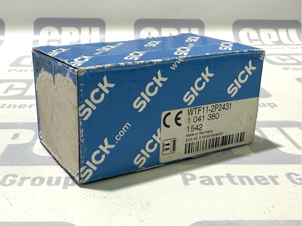 Sick WTF11-2P2431 Photoelectric Sensor WTF11-2P2431 | Sick - Зображення 1