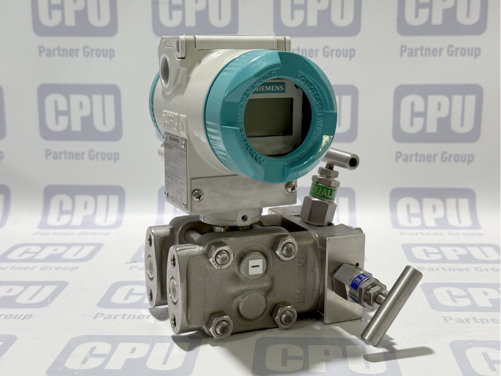 Siemens SITRANS P 7MF4433-3FB02-1PB6-Z Differential Pressure Transmitter with Schneider Manifold 1 pcs SITRANS P 7MF4433-3FB02-1PB6-Z | Siemens - Зображення 1