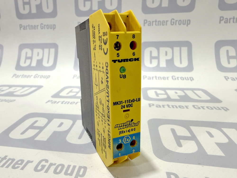 Іскробезпечний бар'єр Turck MK31-11Ex0-LU 24VDC MK31-11Ex0-LU | Turck - Зображення 1