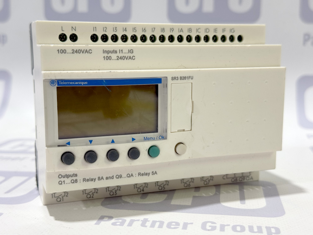 Програмоване реле Schneider Electric Zelio Logic SR3B261FU SR3B261FU | Schneider Electric - Зображення 1