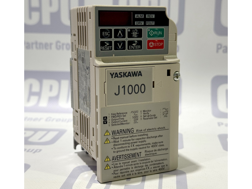 Частотний перетворювач Yaskawa J1000 0.37кВт 220В CIMR-JCBA0002BAA CIMR-JCBA0002BAA | Yaskawa - Зображення 1