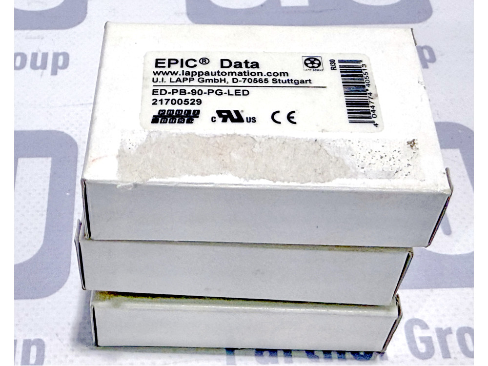 Штекер PROFIBUS LAPP EPIC Data ED-PB-90-PG-LED (арт. 21700529) роз'єм шинний з діагностикою ED-PB-90-PG-LED | LAPP - Зображення 1