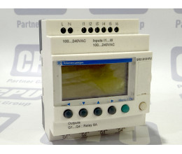 Інтелектуальне реле Schneider Electric Zelio Logic SR3B101FU (100...240V AC, 6 входів / 4 виходи) Інтелектуальне реле Schneider Electric Zelio Logic SR3B101FU (100...240V AC, 6 входів / 4 виходи)