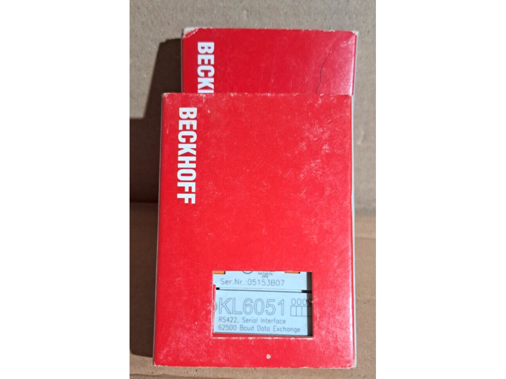 Beckhoff KL6051 Bus Terminal 1 PCS #AD1612# KL6051 | Beckhoff - Зображення 1