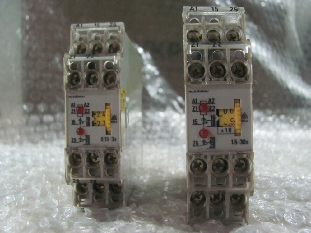 E.Dold MK 9908.82 VDE 0110 u. 0435 Time Relay A1/A2 AC50/60Hz 1 PCS #D7809# MK 9908.82 | E.Dold & Söhne - Зображення 1