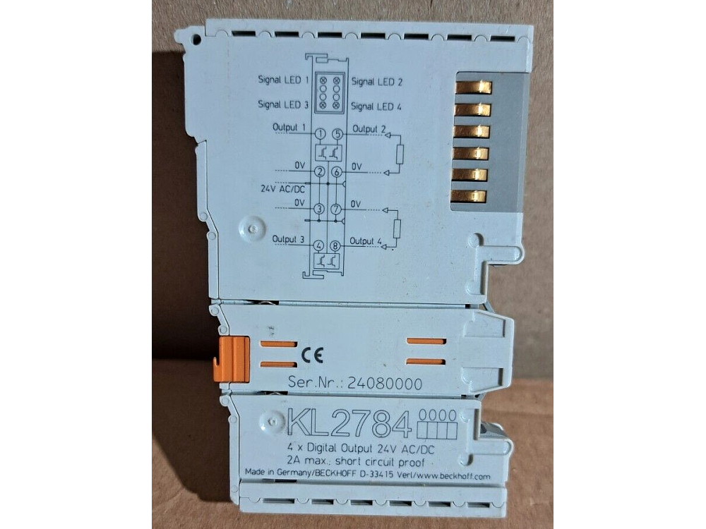 BECKHOFF KL2784 Bus Terminal 1 PCS #AD1612# KL2784 | Beckhoff - Зображення 1