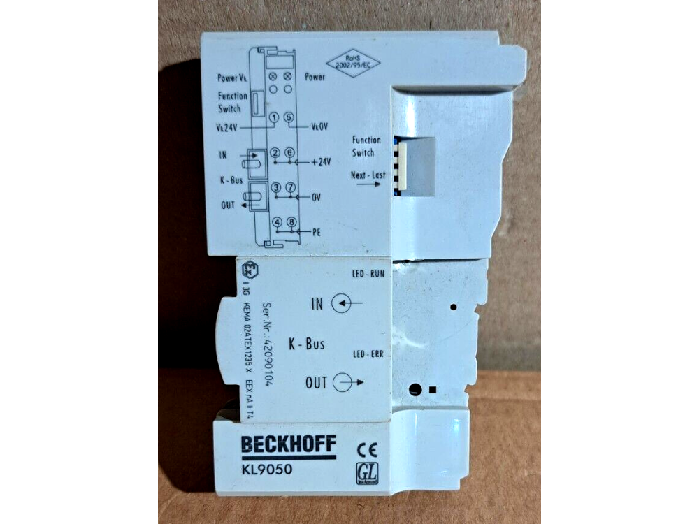 BECKHOFF KL9050 Terminal bus extension 1 PCS #AD1612# KL9050 | Beckhoff - Зображення 1