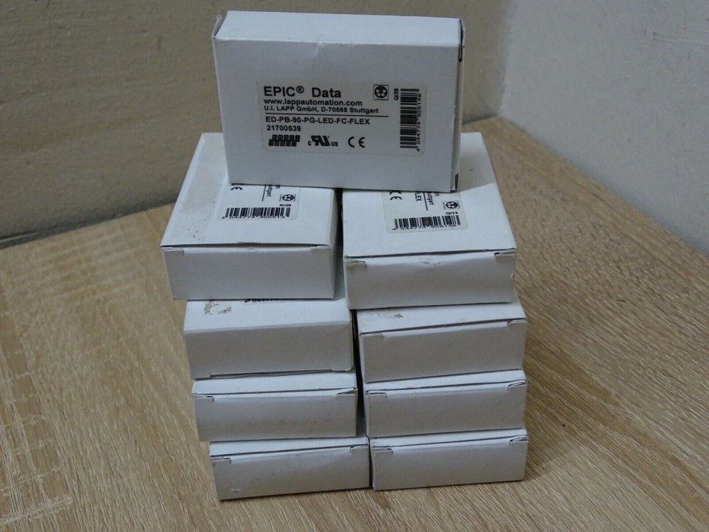 EPIC ED-PB-90-PG-LED-FC-FLEX Electrical connector 1 Lot #AD1612# ED-PB-90-PG-LED-FC-FLEX | EPIC - Зображення 1