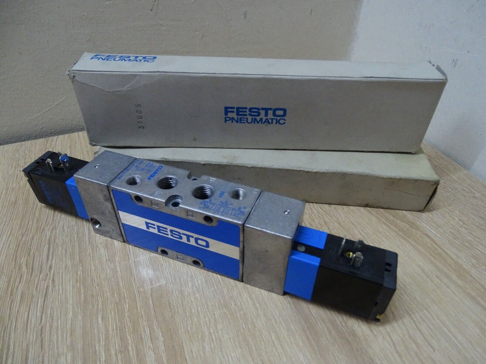 Festo MVH-5/3E-1/4-S B solenoid valve 1 PCS #AD1612# MVH-5/3E-1/4-S-B | Festo - Зображення 1