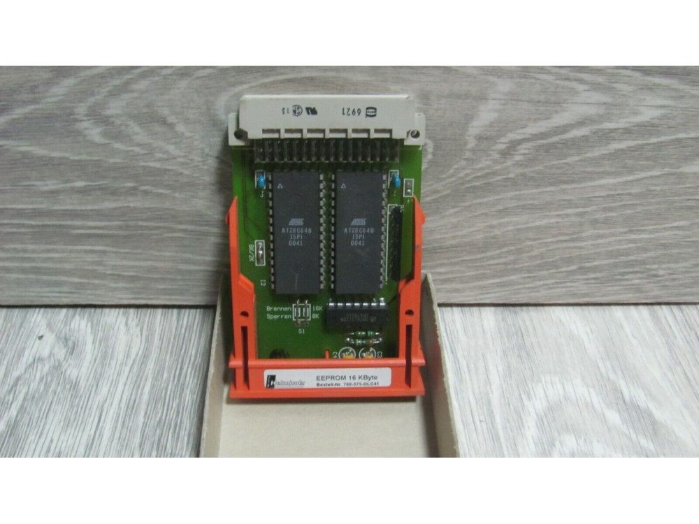 Helmholz 700-375-0LC41 EEPROM 16 KByte MEMORY MODULE 1 pcs #D7809# 700-375-0LC41 | Helmholz - Зображення 1