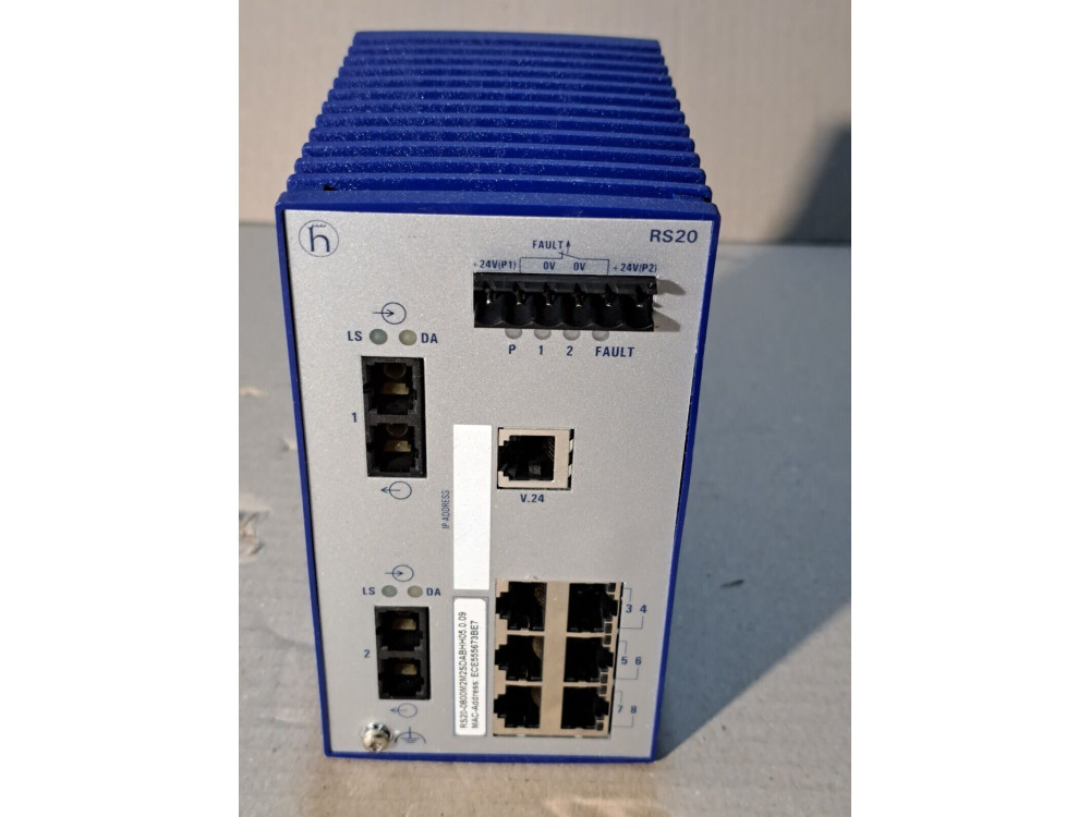 Hirschmann Rail Switch RS20-0800M2M2SDABHH05.0.09 1 pcs #G1362# RS20 | Hirschmann - Зображення 1