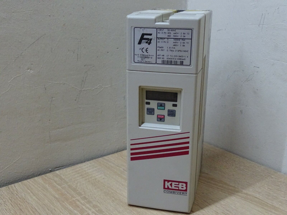 KEB 07.F4.C1D-3420/1.4 Frequency converters (1PCS) #D7809# 07.F4.C1D-3420/1.4 | KEB - Зображення 1