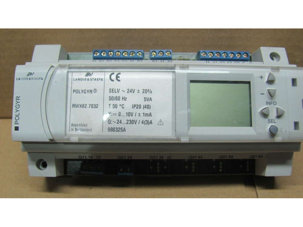 LANDIS & STAEFA POLYGYR RWX62.7032 #D7809# RWX62.7032 | LANDIS & STAEFA - Зображення 1