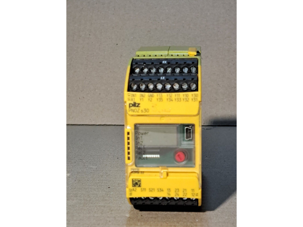 Pilz Pnoz s30 Safety Relay 1 PCS #AD1612# Pnoz s30 | Pilz - Зображення 1
