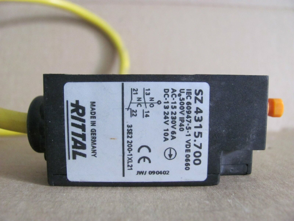 RITTAL SZ4315.700 Door-operated switch 1 PCS SZ4315.700 | Rittal - Зображення 1