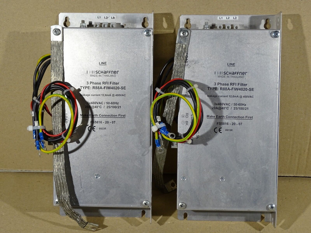 SCHAFFNER RFI Filter R88A-FIW4020-SE 1 Pcs #SV1362# R88A-FIW4020-SE | SCHAFFNER - Зображення 1