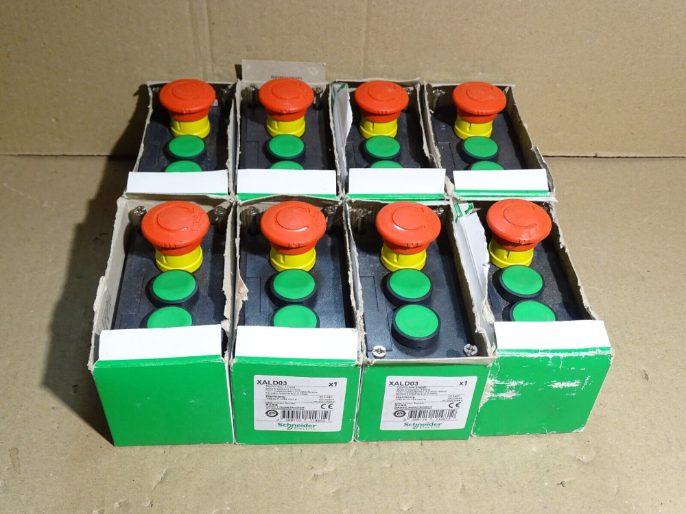 Schneider XALD03 Emergency stop button. 1PCS #AN1354# XALD03 | Schneider Electric - Зображення 1