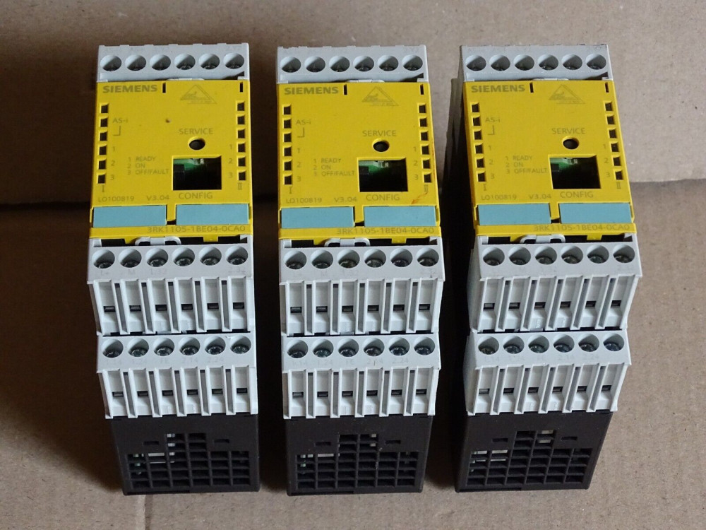 Siemens 3RK1105-1BE04-0CA0 Safety Monitor (1 lot 3 pcs) 3RK1105-1BE04-0CA0 | Siemens - Зображення 1