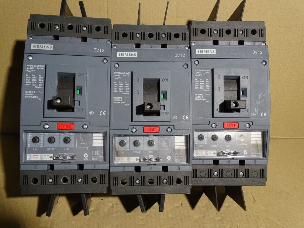 Siemens 3VT2 3VT2725-3AA36-0AA0 1 pcs #G1362# 3VT2 3VT2725-3AA36-0AA0 | Siemens - Зображення 1