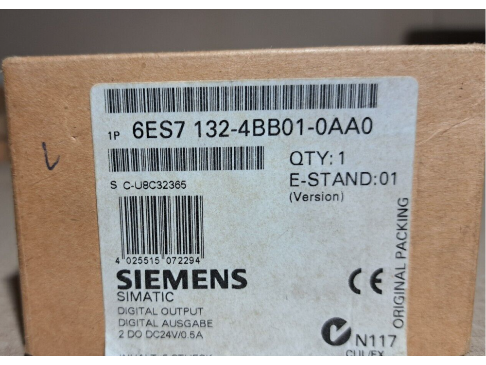 Siemens 6ES7132-4BB01-0AA0 electronic module 1 LOT 4 PCS #AD1612# 6ES7132-4BB01-0AA0 | Siemens - Зображення 1