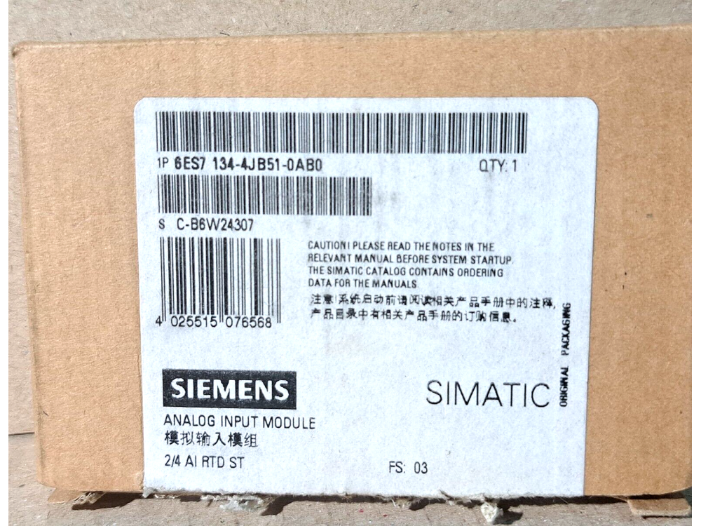 6ES7 134-4JB51-0AB0 | Siemens - Зображення 1