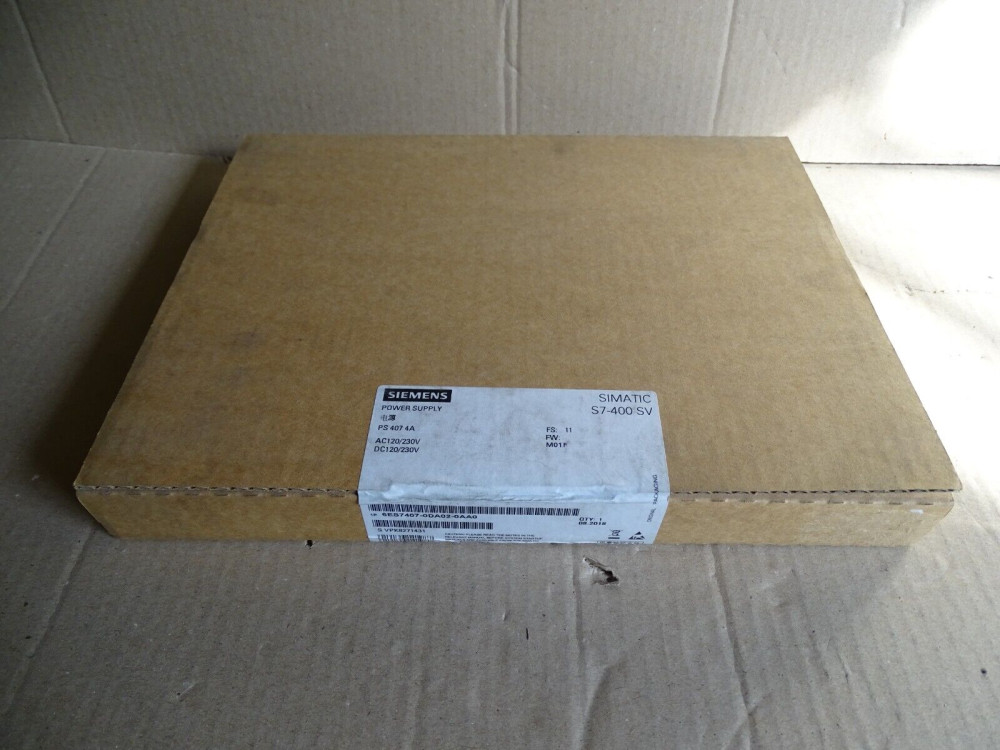 Siemens 6ES7407-0DA02-0AA0 Power Supply #AD1612# 6ES7407-0DA02-0AA0 | Siemens - Зображення 1