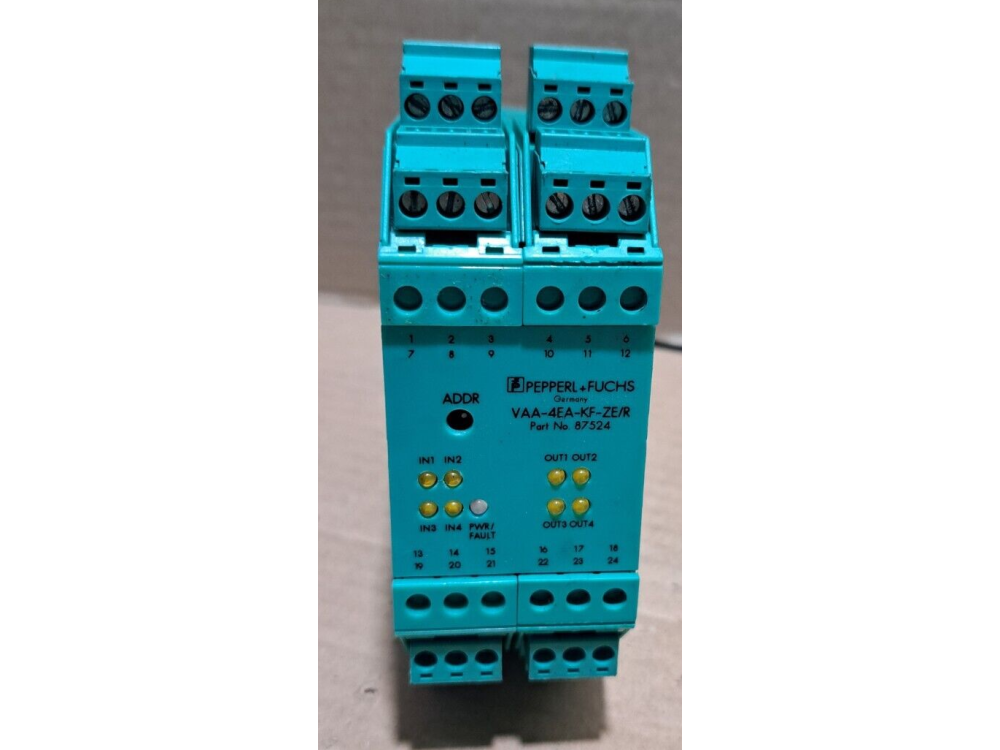 PEPPERL+FUCHS VAA-4EA-KF-ZE/R AS-Interface sensor/actuator module VAA-4EA-KF-ZE/R | Pepperl+Fuchs - Зображення 1