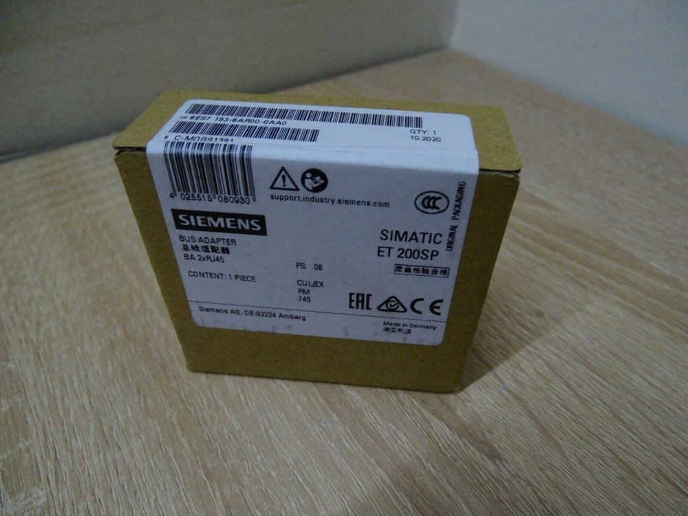 Siemens ET200SP 6ES7193-6AR00-0AA0 #AD1612# 6ES7193-6AR00-0AA0 | Siemens - Зображення 1