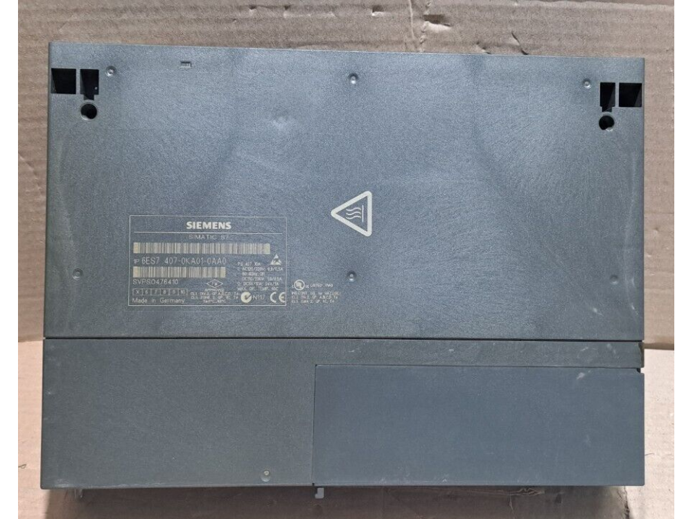 SIEMENS 6ES7 407-0KA01-0AA0 Power supply PS407 1 pcs 6ES7 407-0KA01-0AA0 | Siemens - Зображення 1