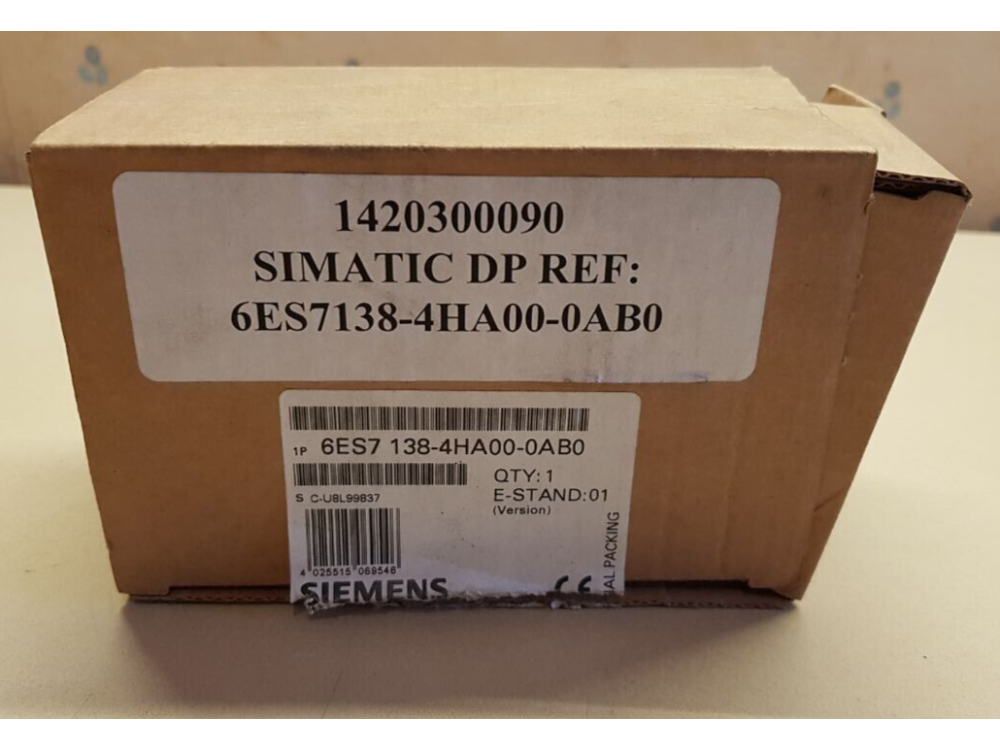 Siemens SIMATIC DP ET200S 6ES7138-4HA00-0AB0 INTERFACE MODULE ( 1PCS ) #BD7809# 6ES7138-4HA00-0AB0 | Siemens - Зображення 1